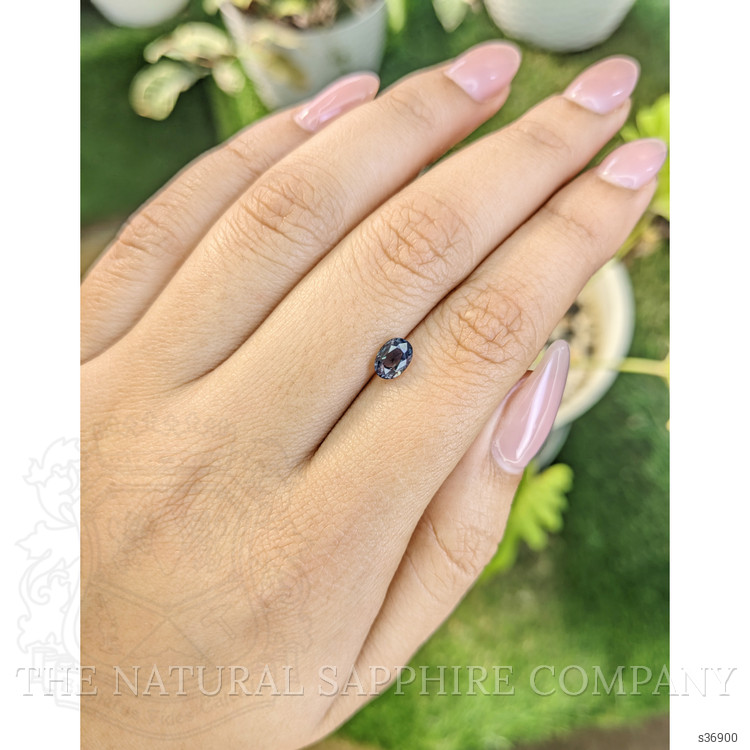 0.99 Ct. Greenish Blue Sapphire from Madagascar