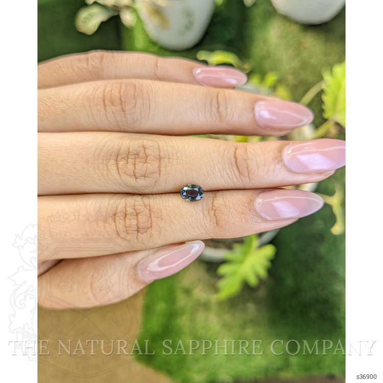 0.99 Ct. Greenish Blue Sapphire from Madagascar