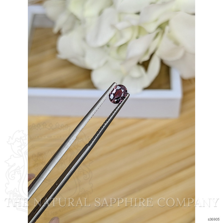 0.64 Ct. Pinkish Purple Sapphire from Madagascar