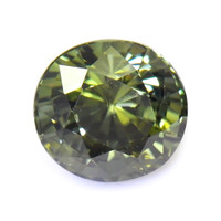 0.97 Ct. Yellowish Green Sapphire from Madagascar Video