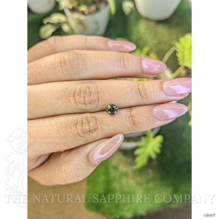 0.97 Ct. Yellowish Green Sapphire from Madagascar