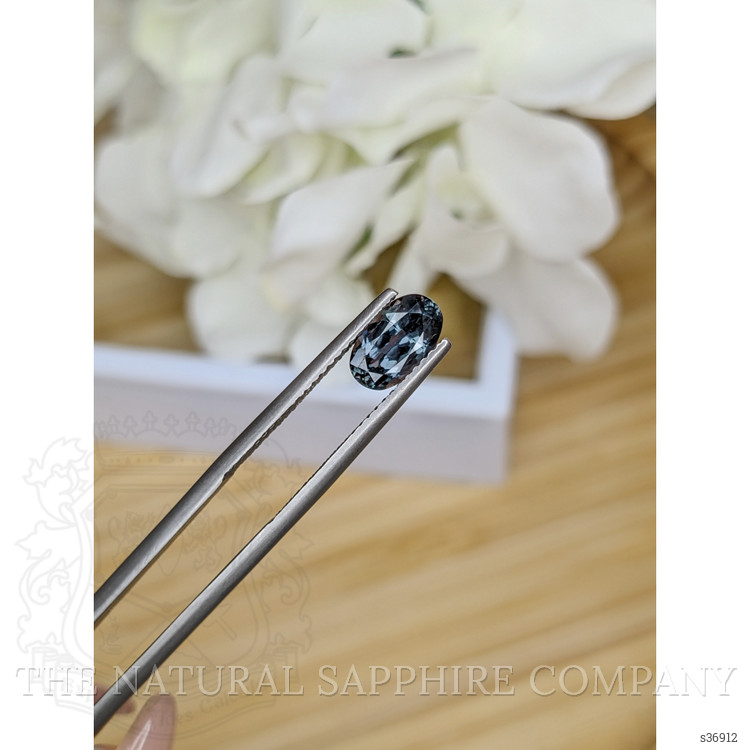 1.48 Ct. Greyish Blue Sapphire from Madagascar