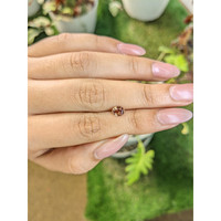 0.62 Ct. Padparadscha Sapphire from Madagascar Life Style