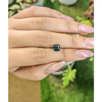 1.60 Ct. Bluish Green Sapphire from Madagascar Life Style