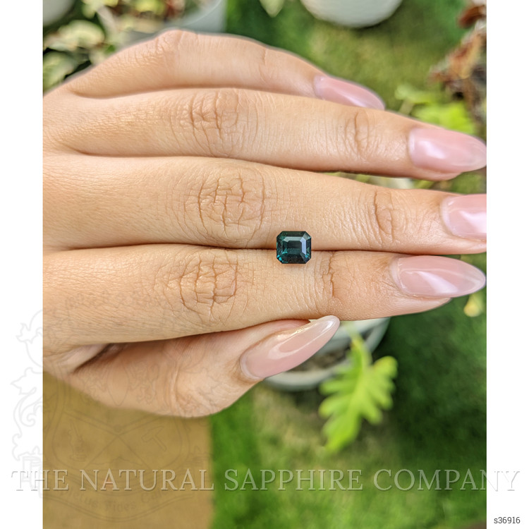 1.60 Ct. Bluish Green Sapphire from Madagascar