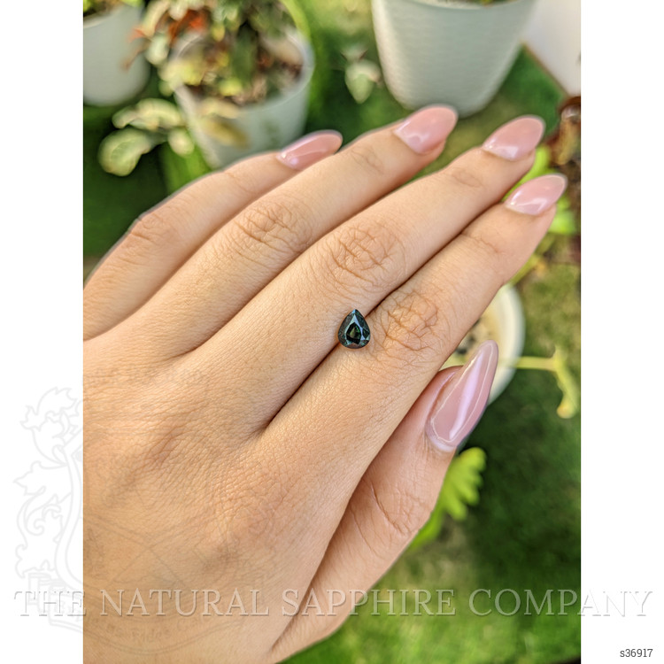 1.18 Ct. Bluish Green Sapphire from Madagascar