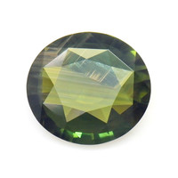 2.22 Ct. Yellowish Green Sapphire from Madagascar Video