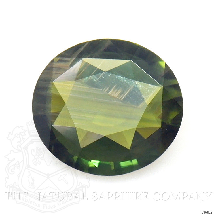 2.22 Ct. Yellowish Green Sapphire from Madagascar