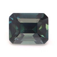 1.21 Ct. Bluish Green Sapphire from Madagascar Video
