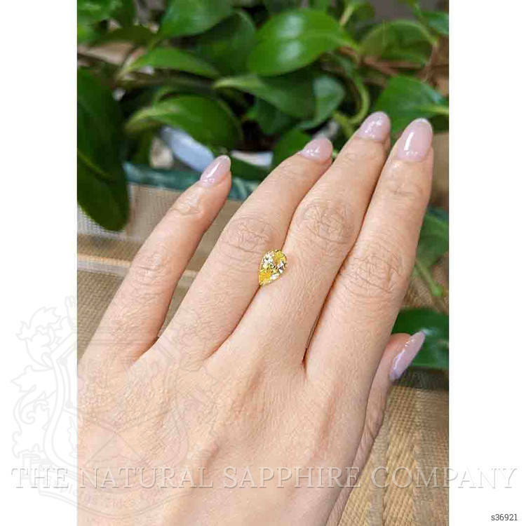 1.70 Ct. Yellow Sapphire from Ceylon (Sri Lanka)