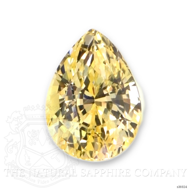 2.04 Ct. Yellow Sapphire from Ceylon (Sri Lanka)
