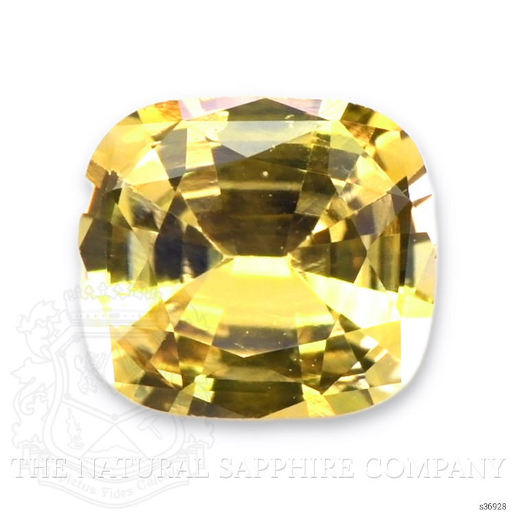 1.38 Ct. Yellow Sapphire from Ceylon (Sri Lanka)