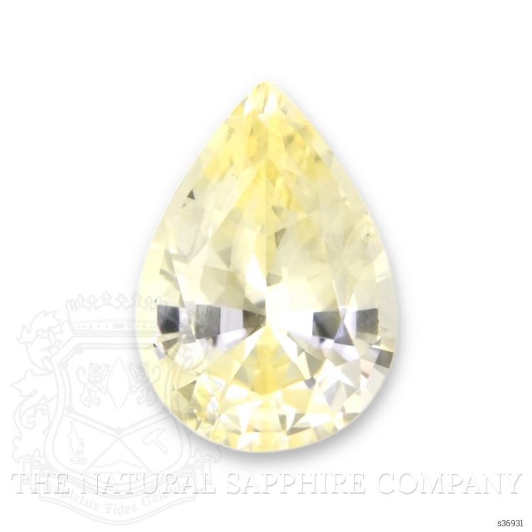 1.31 Ct. Yellow Sapphire from Ceylon (Sri Lanka)