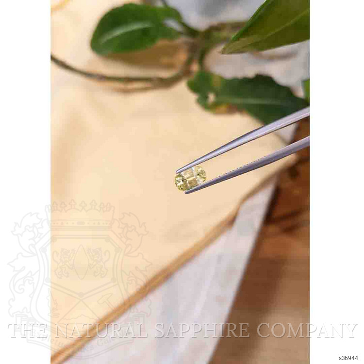 1.35 Ct. Yellow Sapphire from Ceylon (Sri Lanka)
