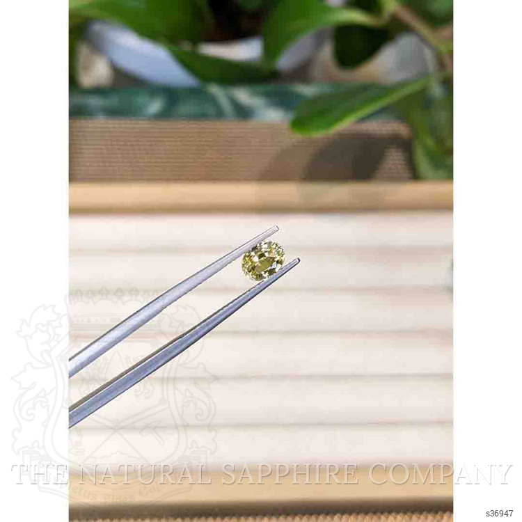 1.10 Ct. Yellow Sapphire from Ceylon (Sri Lanka)