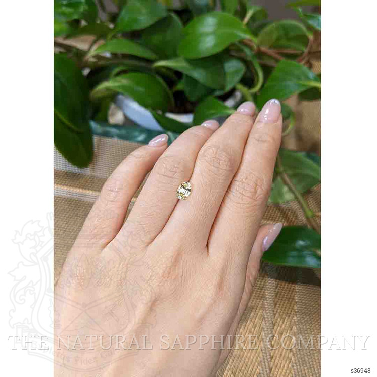1.09 Ct. Yellow Sapphire from Ceylon (Sri Lanka)