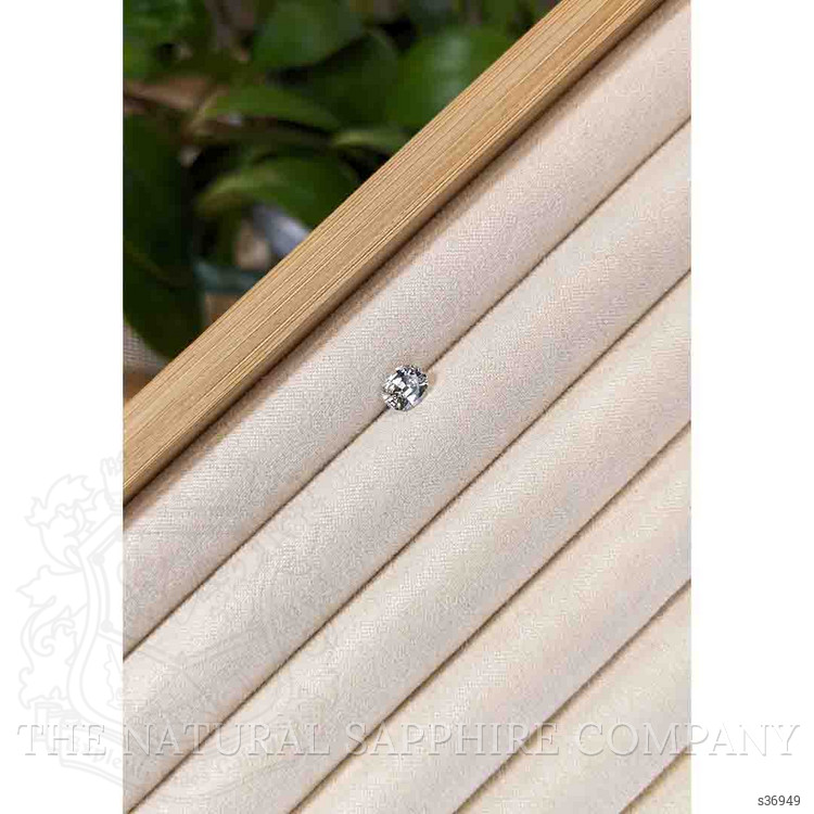 1.18 Ct. White Sapphire from Ceylon (Sri Lanka)