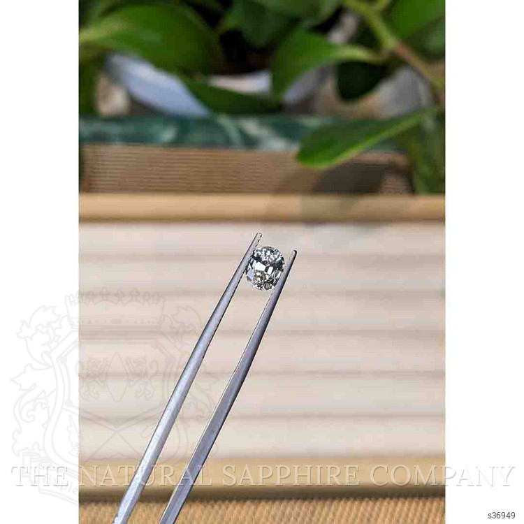 1.18 Ct. White Sapphire from Ceylon (Sri Lanka)