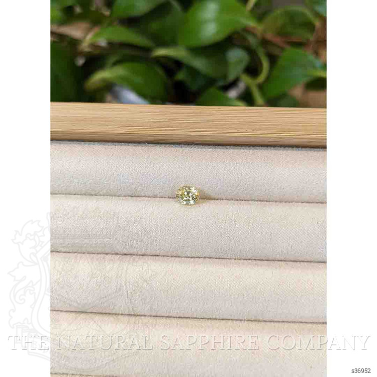 1.01 Ct. Yellow Sapphire from Ceylon (Sri Lanka)