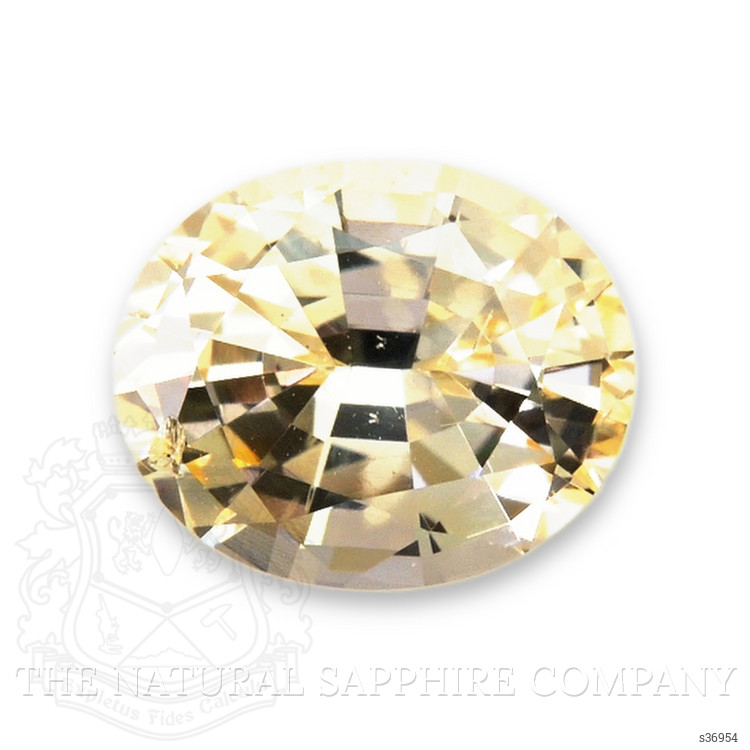 1.95 Ct. Yellow Sapphire from Ceylon (Sri Lanka)