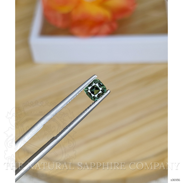 1.08 Ct. Bluish Green Sapphire from Madagascar