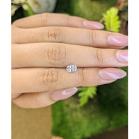1.15 Ct. White Sapphire from Ceylon (Sri Lanka) Life Style