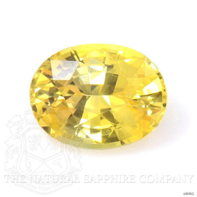 1.11 Ct. Yellow Sapphire from Ceylon (Sri Lanka)