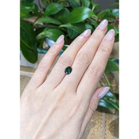 1.79 Ct. Greenish Blue Sapphire from Ceylon (Sri Lanka) Life Style