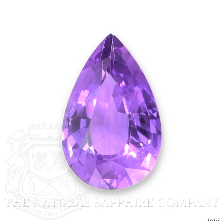 0.89 Ct. Purple Sapphire from Ceylon (Sri Lanka)