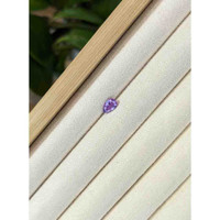 0.89 Ct. Purple Sapphire from Ceylon (Sri Lanka) Life Style