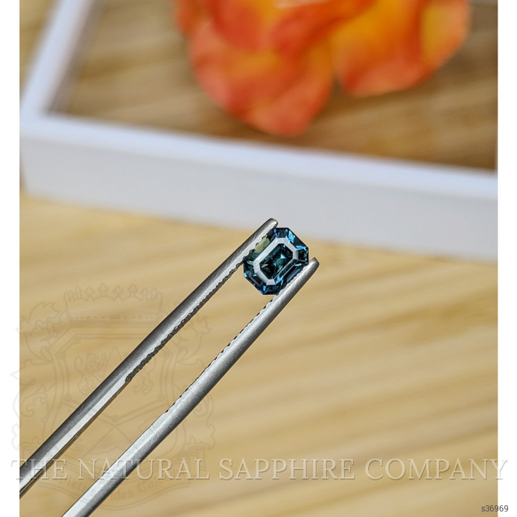1.05 Ct. Greenish Blue Sapphire from Madagascar
