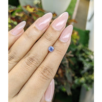 0.67 Ct. Blue Sapphire from Ceylon (Sri Lanka) Life Style