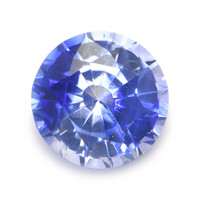 0.56 Ct.Tw. Round Sapphire