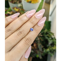 0.56 Ct. Blue Sapphire from Ceylon (Sri Lanka) Life Style