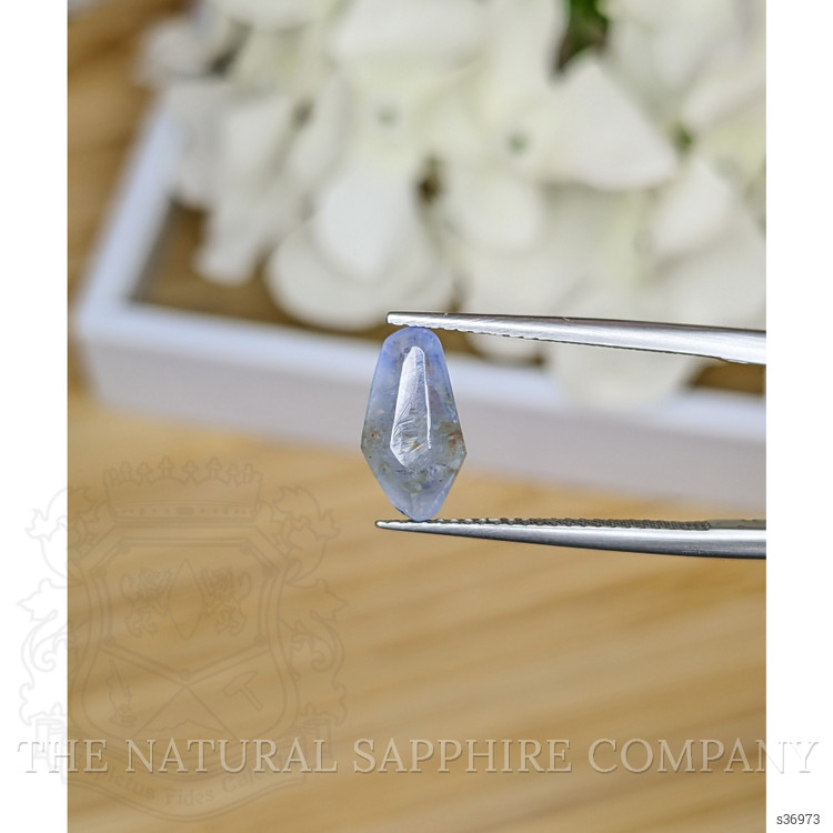 3.26 Ct. Blue Rough Sapphire Crystal from Ceylon (Sri Lanka)