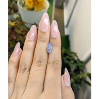 3.26 Ct. Blue Rough Sapphire Crystal from Ceylon (Sri Lanka) Life Style