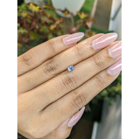 0.44 Ct. Blue Sapphire from Ceylon (Sri Lanka) Life Style