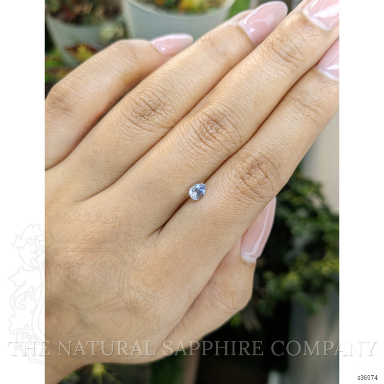 0.44 Ct. Blue Sapphire from Ceylon (Sri Lanka)