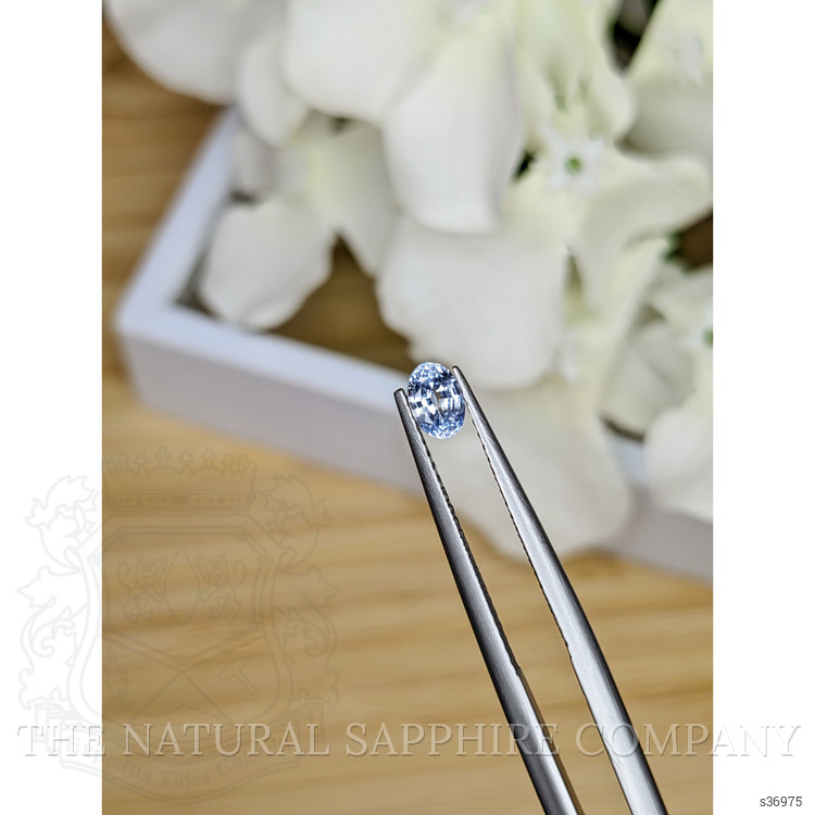 0.46 Ct. Blue Sapphire from Ceylon (Sri Lanka)