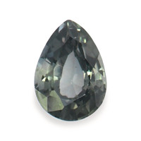 0.53 Ct. Bluish Green Sapphire from Ceylon (Sri Lanka) Video