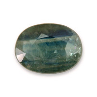 1.18 Ct. Bluish Green Sapphire from Thailand Video