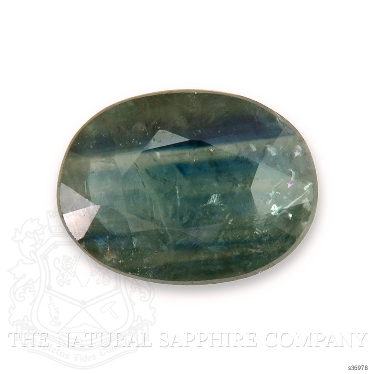 1.18 Ct. Bluish Green Sapphire from Thailand