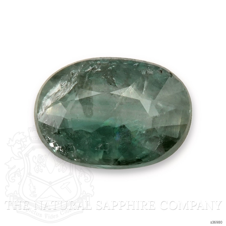 0.88 Ct. Green Sapphire from Thailand