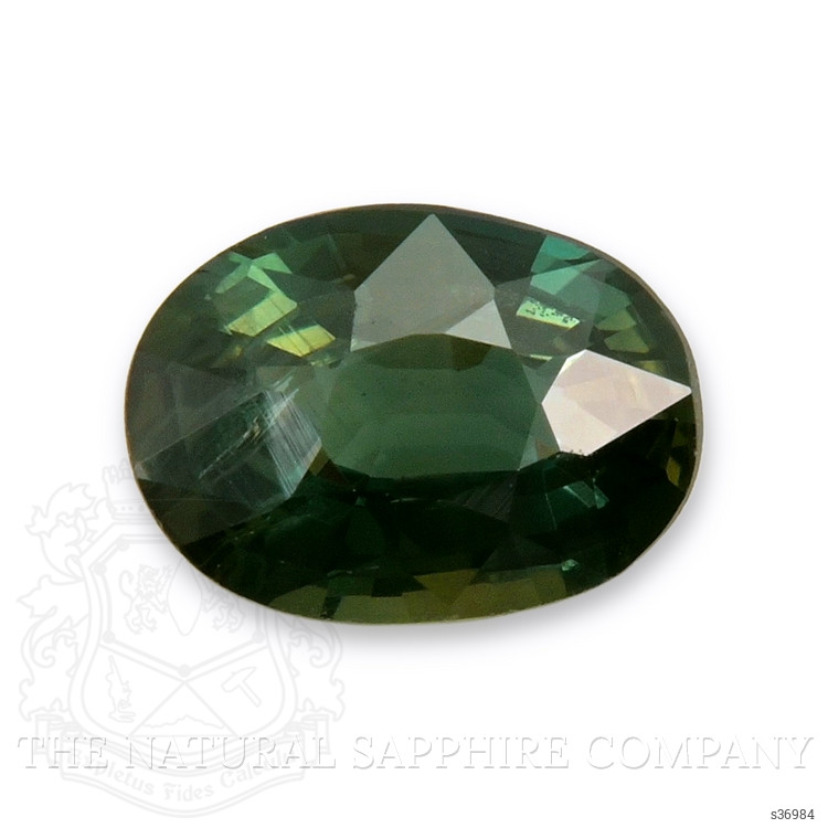0.84 Ct. Bluish Green Sapphire from Thailand