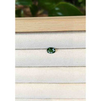 0.84 Ct. Bluish Green Sapphire from Thailand Life Style