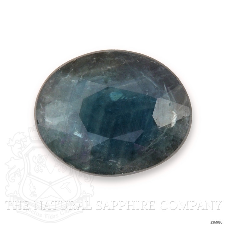 0.83 Ct. Greyish Blue Sapphire from Thailand