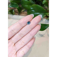 0.83 Ct. Greyish Blue Sapphire from Thailand Life Style