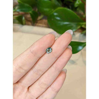 0.78 Ct. Bluish Green Sapphire from Thailand Life Style