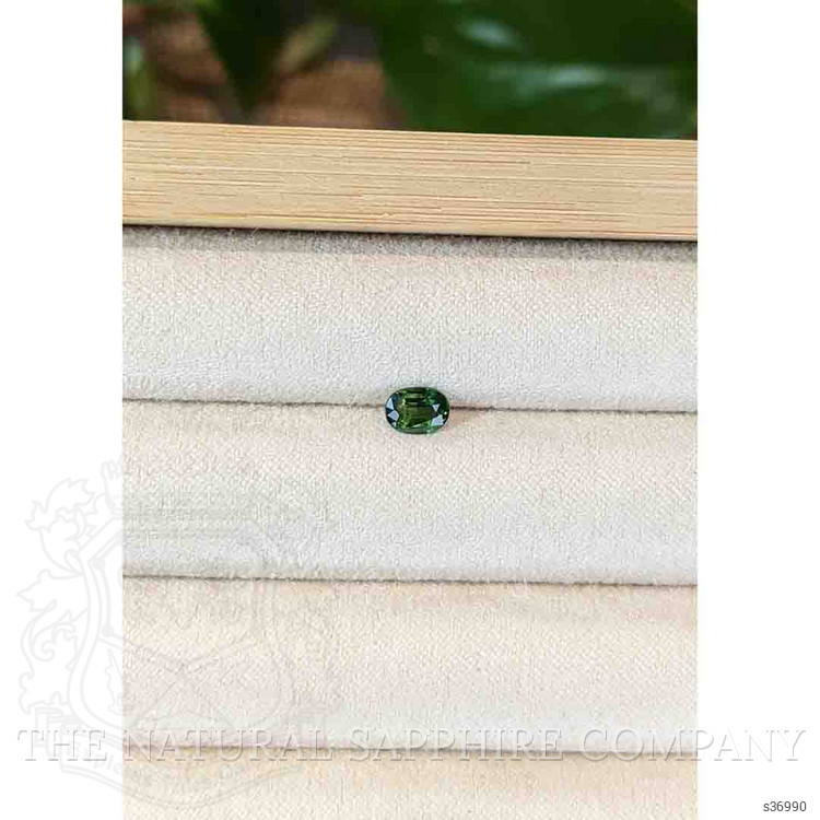 0.61 Ct. Green Sapphire from Madagascar