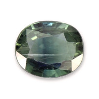 0.66 Ct. Bluish Green Sapphire from Madagascar Video